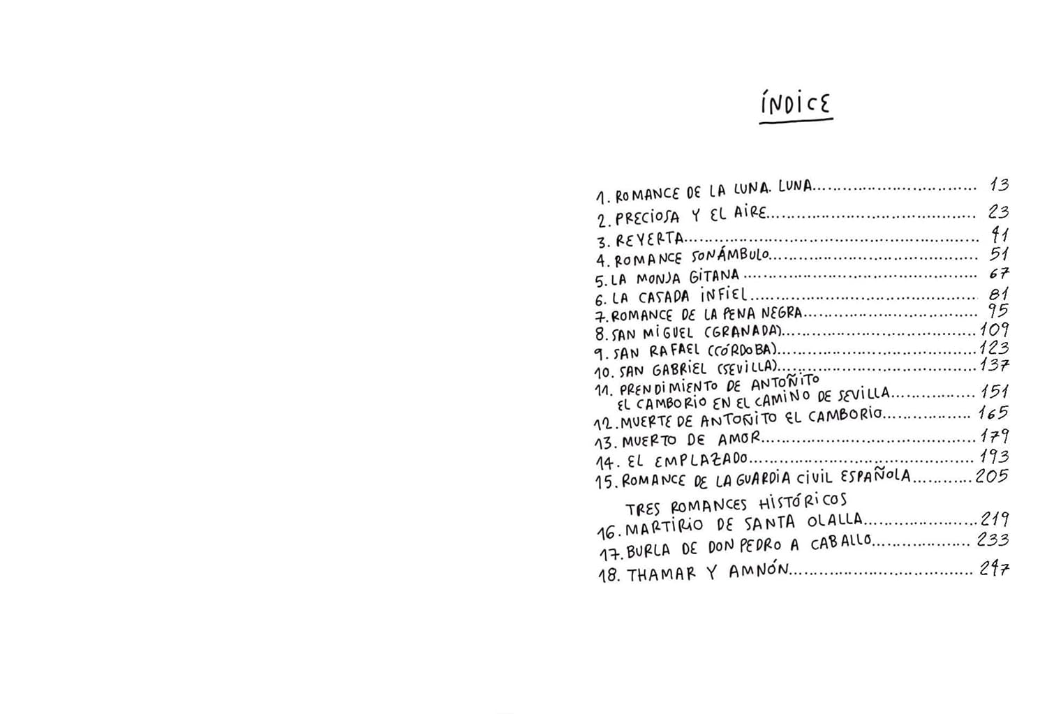 Romancero gitano – Plastic Books