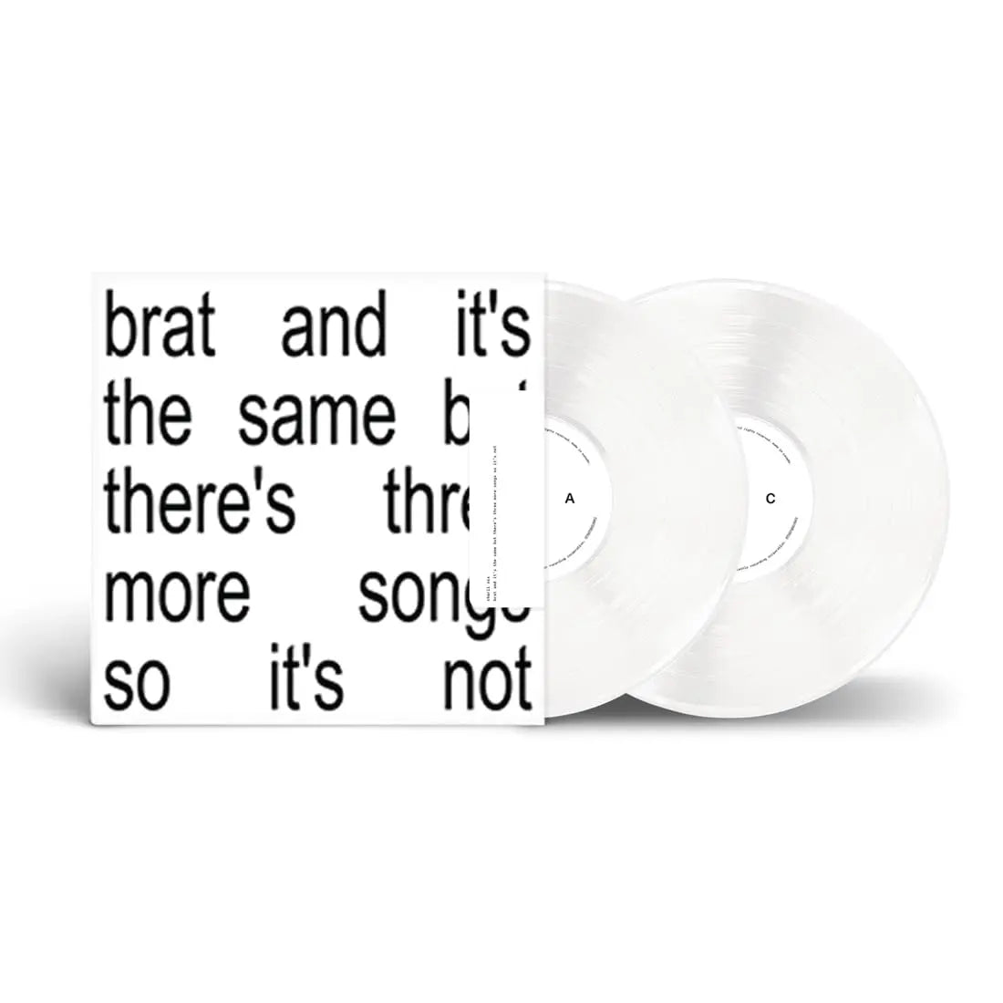 Brat and it’s the same but there’s three more songs so it’s not (2LP Vinilo)