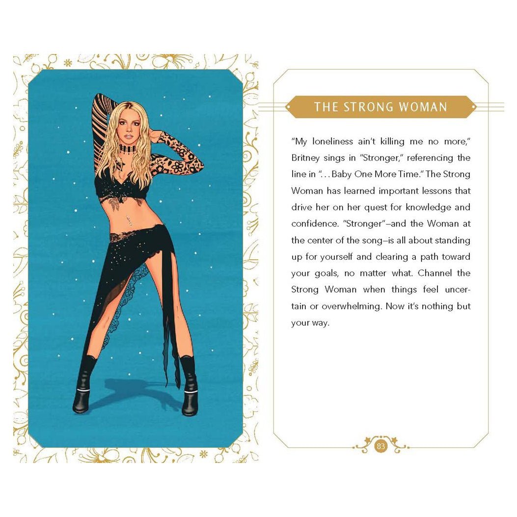 Britney Spears Oracle: Baraja y libro guía para ser más fuerte que ayer – Plastic Books