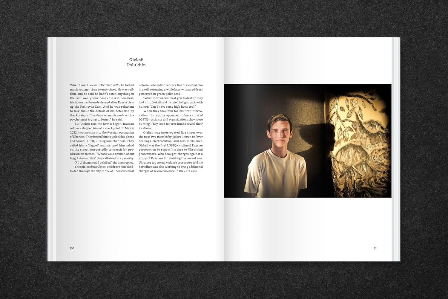 The Queer Face of War: Portraits and Stories from Ukraine – Plastic Books